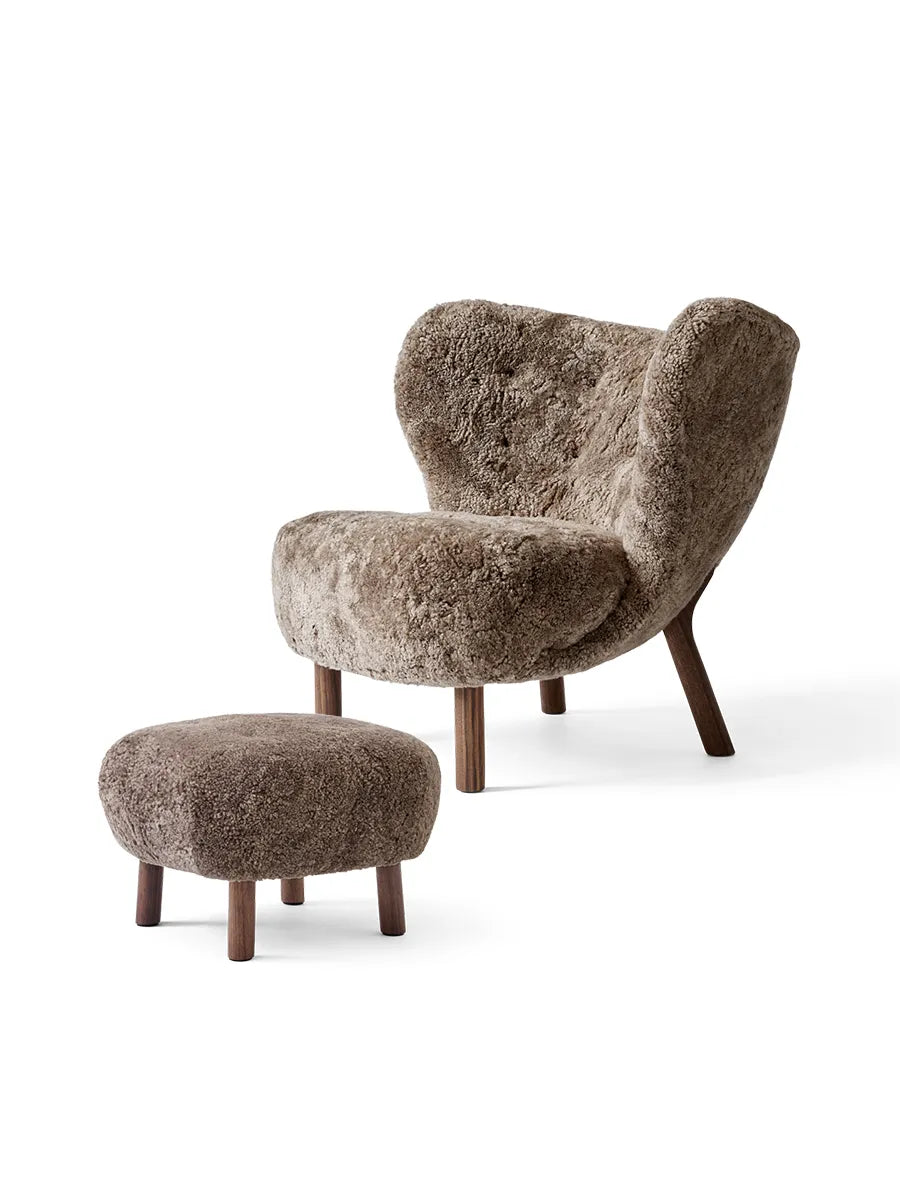 Little Petra inkl. skammel, Sheepskin Sahara fra &Tradition