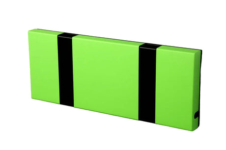 KNAX Garderobenleiste mit zwei Haken von LoCa - Limette / Schwarze Haken - Jacobsen Plus