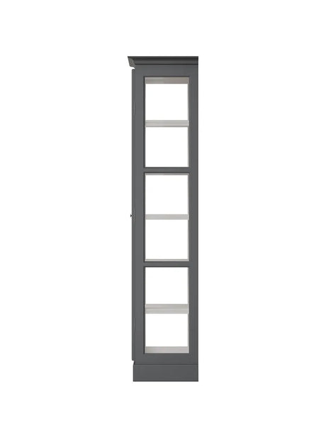 Vitrinenschrank Classic V1, anthrazit von Lindebjerg Design - 4 - Jacobsen Plus