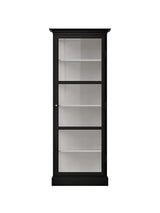 Vitrinenschrank Classic V1, Schwarz von Lindebjerg Design - 1 - Jacobsen Plus
