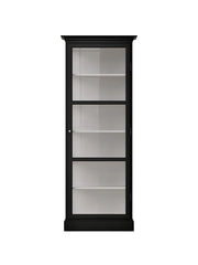 Vitrinenschrank Classic V1, Schwarz von Lindebjerg Design