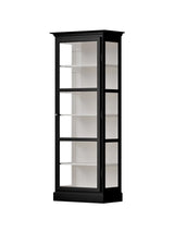 Vitrinenschrank Classic V1, Schwarz von Lindebjerg Design - 3 - Jacobsen Plus