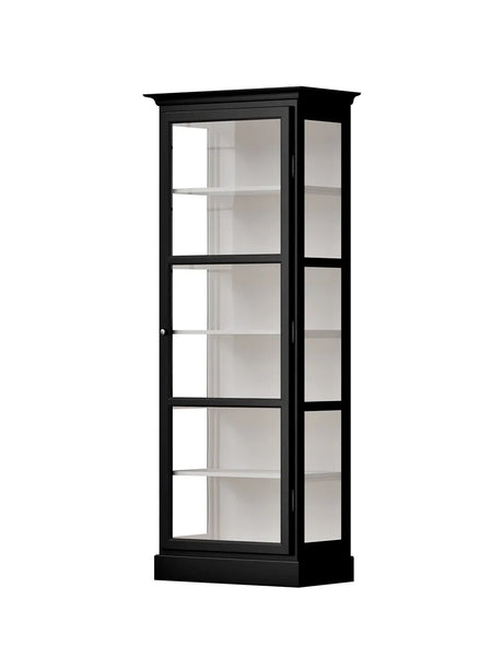 Vitrinenschrank Classic V1, Schwarz von Lindebjerg Design - 3 - Jacobsen Plus