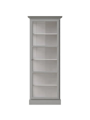 Vitrinenschrank Classic V1, hellgrau von Lindebjerg Design