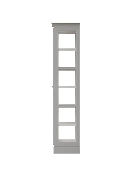 Vitrinenschrank Classic V1, hellgrau von Lindebjerg Design - 4 - Jacobsen Plus