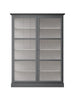 Vitrinenschrank Classic V2, anthrazit von Lindebjerg Design