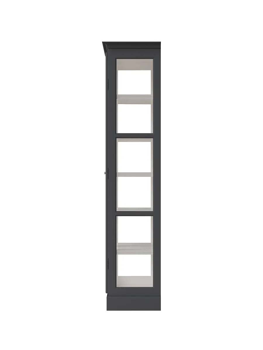 Vitrinenschrank Classic V2, anthrazit von Lindebjerg Design - 4 - Jacobsen Plus