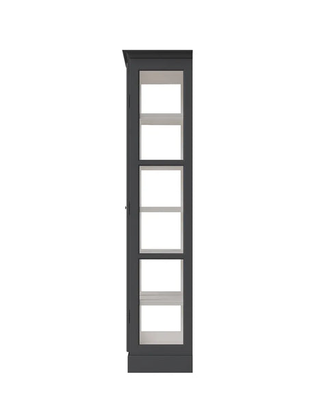 Vitrinenschrank Classic V2, anthrazit von Lindebjerg Design - 4 - Jacobsen Plus