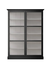 Vitrinenschrank Classic V2, Schwarz von Lindebjerg Design