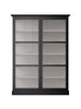 Vitrinenschrank Classic V2, Schwarz von Lindebjerg Design