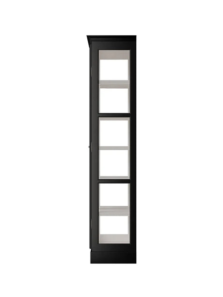 Vitrinenschrank Classic V2, Schwarz von Lindebjerg Design - 4 - Jacobsen Plus