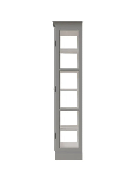 Vitrinenschrank Classic V2, lichtgrau von Lindebjerg Design - 4 - Jacobsen Plus