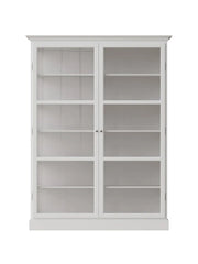 Vitrinenschrank Classic V2, Weiß von Lindebjerg Design