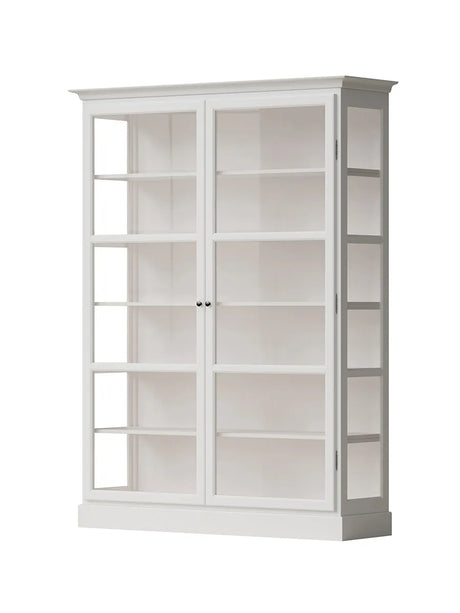 Vitrinenschrank Classic V2, Weiß von Lindebjerg Design - 3 - Jacobsen Plus