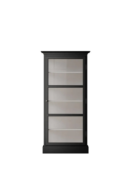Vitrinenschrank Classic V3, Schwarz von Lindebjerg Design - 1 - Jacobsen Plus