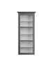Wandhängender Vitrinenschrank Classic V4, anthrazit von Lindebjerg Design