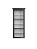 Wandmontierter Vitrinenschrank Classic V4, schwarz von Lindebjerg Design