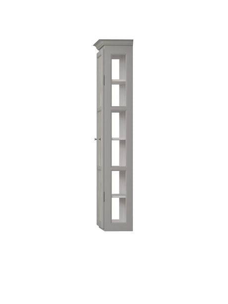 Wandhängender Vitrinenschrank Classic V4, hellgrau von Lindebjerg Design - 4 - Jacobsen Plus