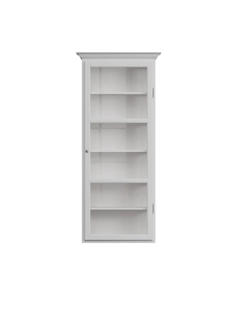Wandmontierter Vitrinenschrank Classic V4, Weiß von Lindebjerg Design - 1 - Jacobsen Plus
