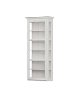 Wandmontierter Vitrinenschrank Classic V4, Weiß von Lindebjerg Design - 3 - Jacobsen Plus