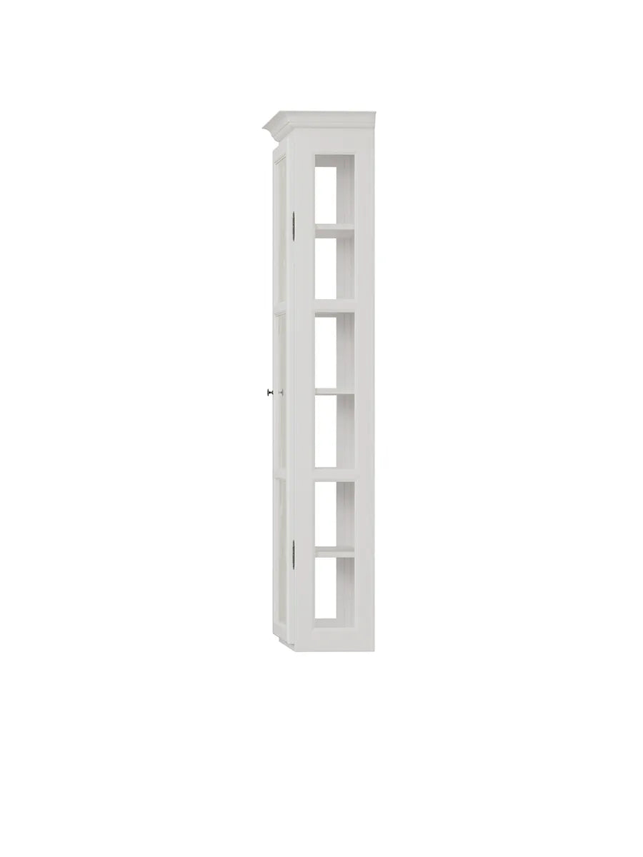 Wandmontierter Vitrinenschrank Classic V4, Weiß von Lindebjerg Design - 4 - Jacobsen Plus
