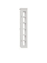 Wandmontierter Vitrinenschrank Classic V4, Weiß von Lindebjerg Design - 4 - Jacobsen Plus