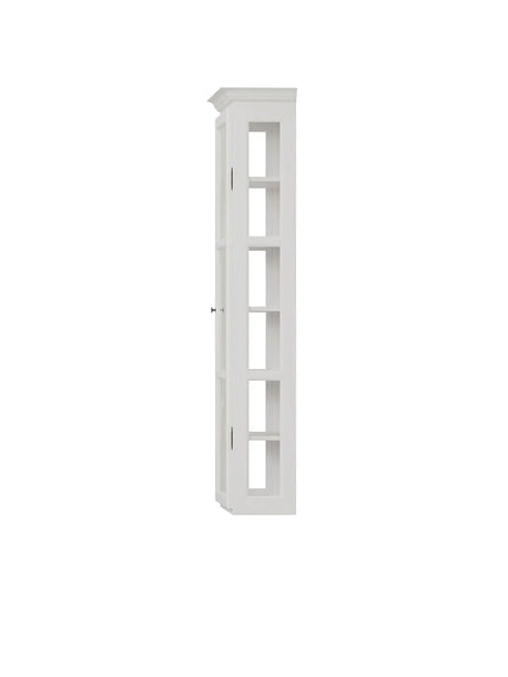 Wandmontierter Vitrinenschrank Classic V4, Weiß von Lindebjerg Design - 4 - Jacobsen Plus