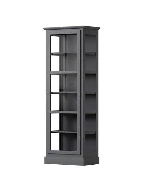 Vitrinenschrank N1, anthrazit von Lindebjerg Design - 3 - Jacobsen Plus