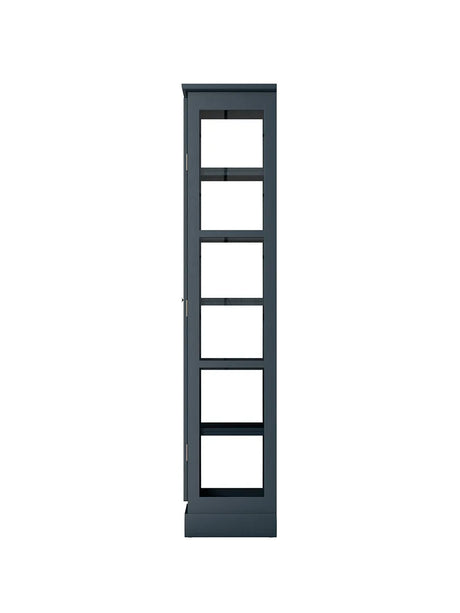 Vitrinenschrank N1, dark blue von Lindebjerg Design - 4 - Jacobsen Plus