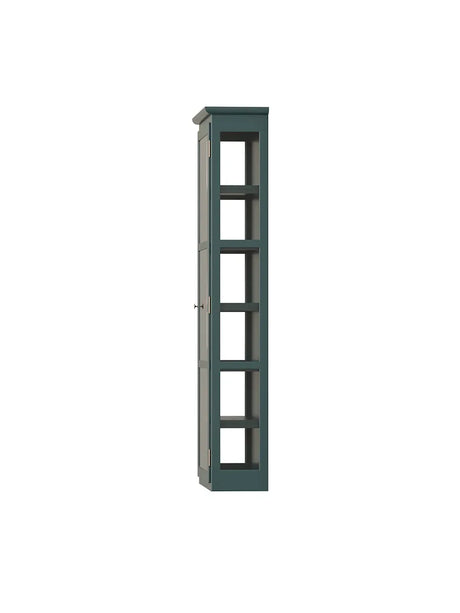 Wandhängender Vitrinenschrank N4, green von Lindebjerg Design - 3 - Jacobsen Plus