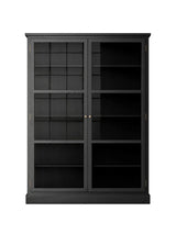 Vitrineskab N2, dark oak fra Lindebjerg Design - 1 - Jacobsen Plus