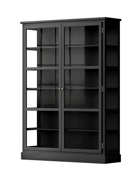 Vitrinenschrank N2, dark oak von Lindebjerg Design - 3 - Jacobsen Plus