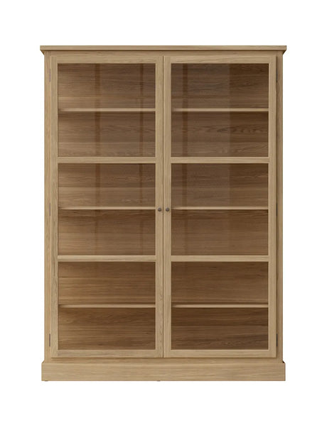 Vitrinenschrank N2, light oak von Lindebjerg Design - 1 - Jacobsen Plus