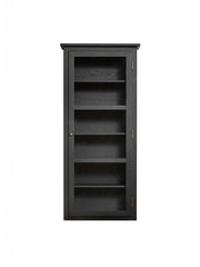 Wandhängender Vitrinenschrank N4, dark oak von Lindebjerg Design