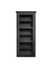 Wandhängender Vitrinenschrank N4, dark oak von Lindebjerg Design