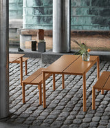 Linear Steel Table, 140x75 cm fra Muuto - 3 - Jacobsen Plus