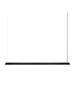 Linear Pendant Lamp 169,2 cm, schwarz von Muuto