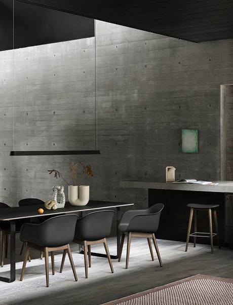 Linear Pendant Lamp 169,2 cm, schwarz von Muuto - 3 - Jacobsen Plus