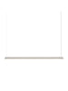 Linear Pendant Lamp 169,2 cm, grau von Muuto