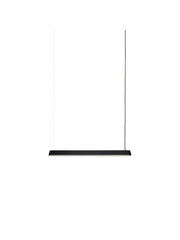 Linear Pendant Lamp 87,2 cm, black fra Muuto