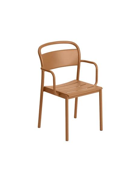 Linear Steel Armchair von Muuto - Burnt Orange - Jacobsen Plus