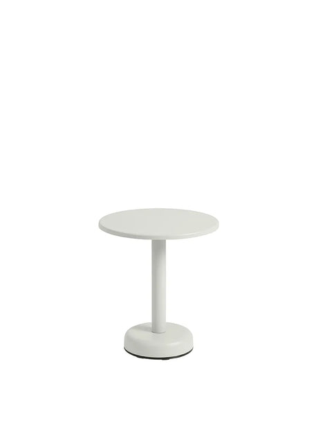 Linear Steel Coffee Table, Ø42 von Muuto - Grey - Jacobsen Plus