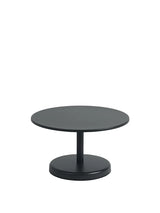 Linear Steel Coffee Table, Ø70 von Muuto - Anthrazit Schwarz - Jacobsen Plus