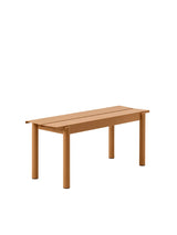 Linear Steel Bench, 110 cm fra Muuto - Burnt orange - Jacobsen Plus