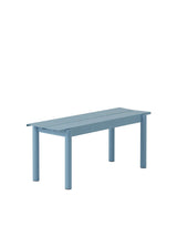 Linear Steel Bench, 110 cm fra Muuto - Pale blue - Jacobsen Plus