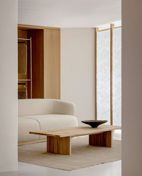 Abyss Bliss Teppich, Sand von Linie Design - 140 x 200 cm. - Jacobsen Plus