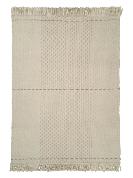 Awakened Mind Teppich, white von Linie Design - 140 x 200 cm - Jacobsen Plus