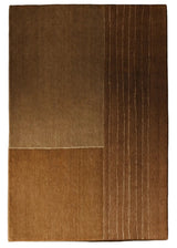Drift Line Teppich, Terracotta von Linie Design - 140 x 200 cm. - Jacobsen Plus