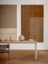 Drift Line Teppich, Terracotta von Linie Design - 2 - Jacobsen Plus