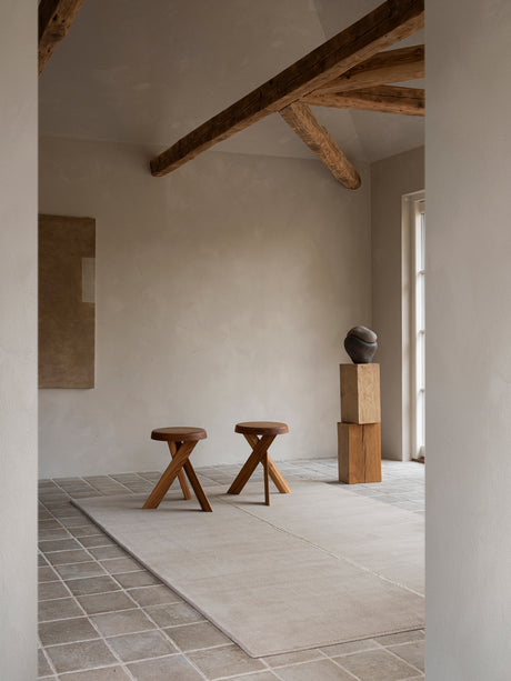 Faded Noren Teppich, Cream von Linie Design - 140 x 200 cm. - Jacobsen Plus